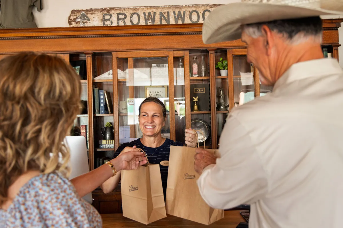 Shopping in Brownwood, Texas